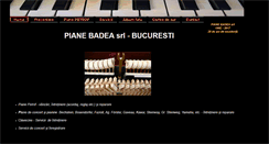 Desktop Screenshot of piane-badea.com